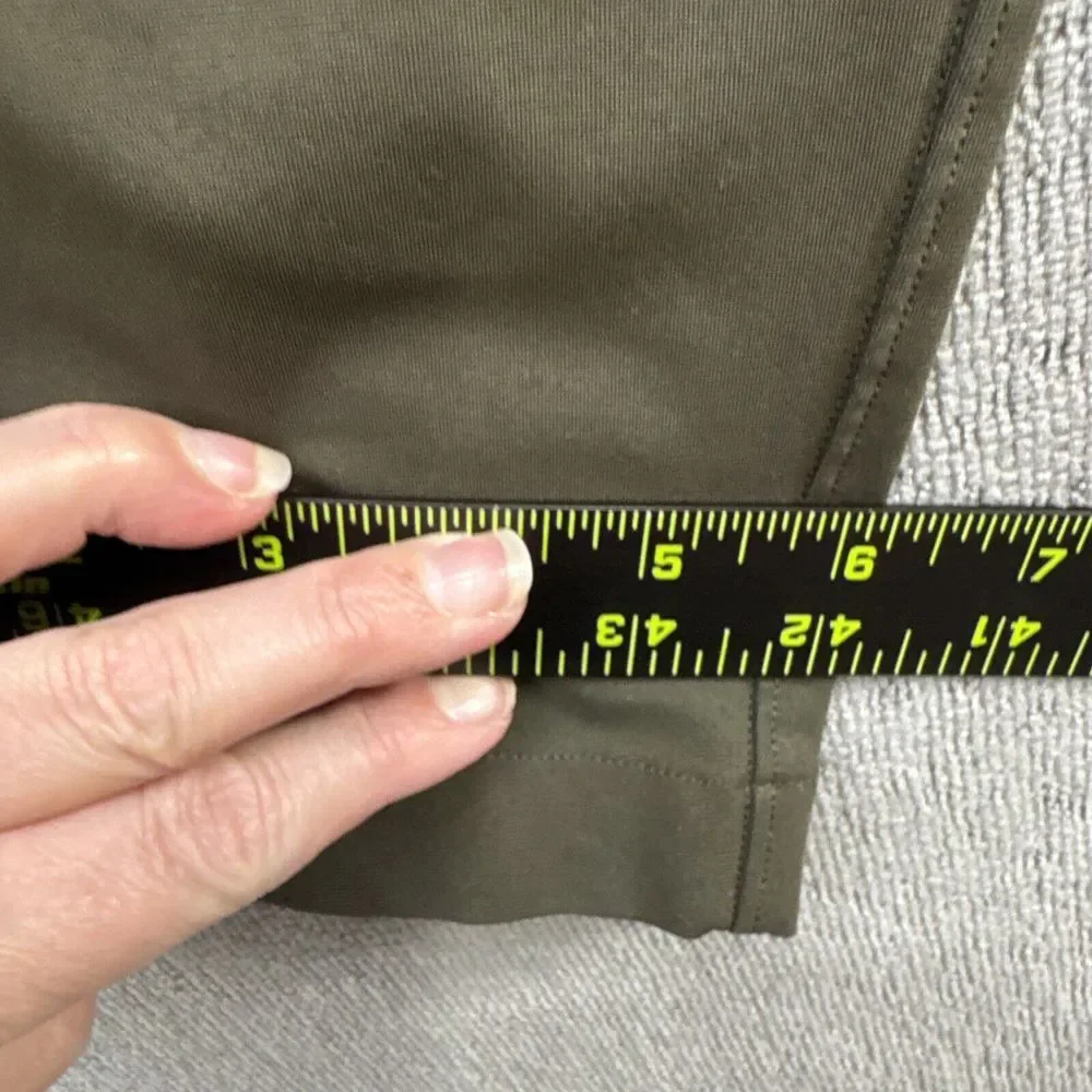 Lululemon Pants Mens 32x27 Dark Olive Green Commission‎ Pant Slim Warpstreme